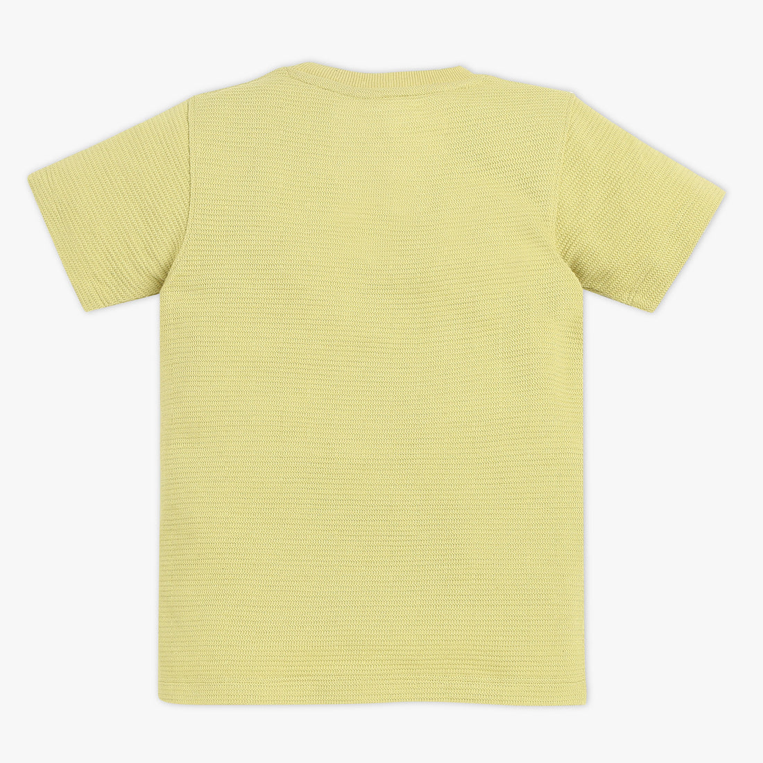 Boys Solid Crew Neck T-Shirt