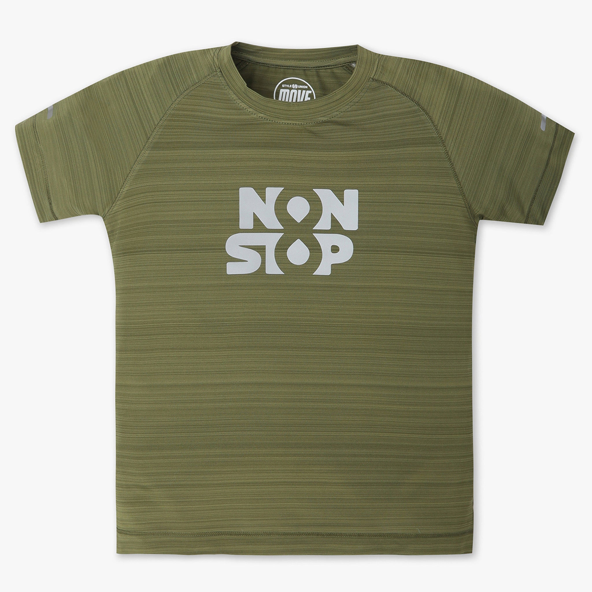 Boys Regular Fit Solid Crew Neck T-Shirt