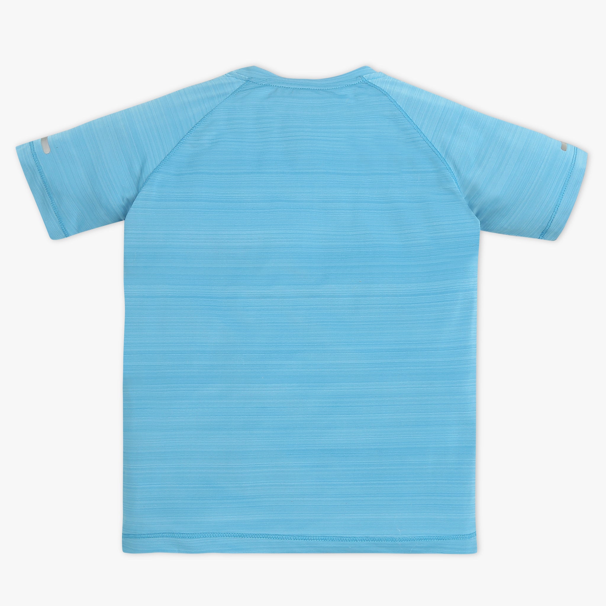 Boys Solid Crew Neck Move Active T-Shirt