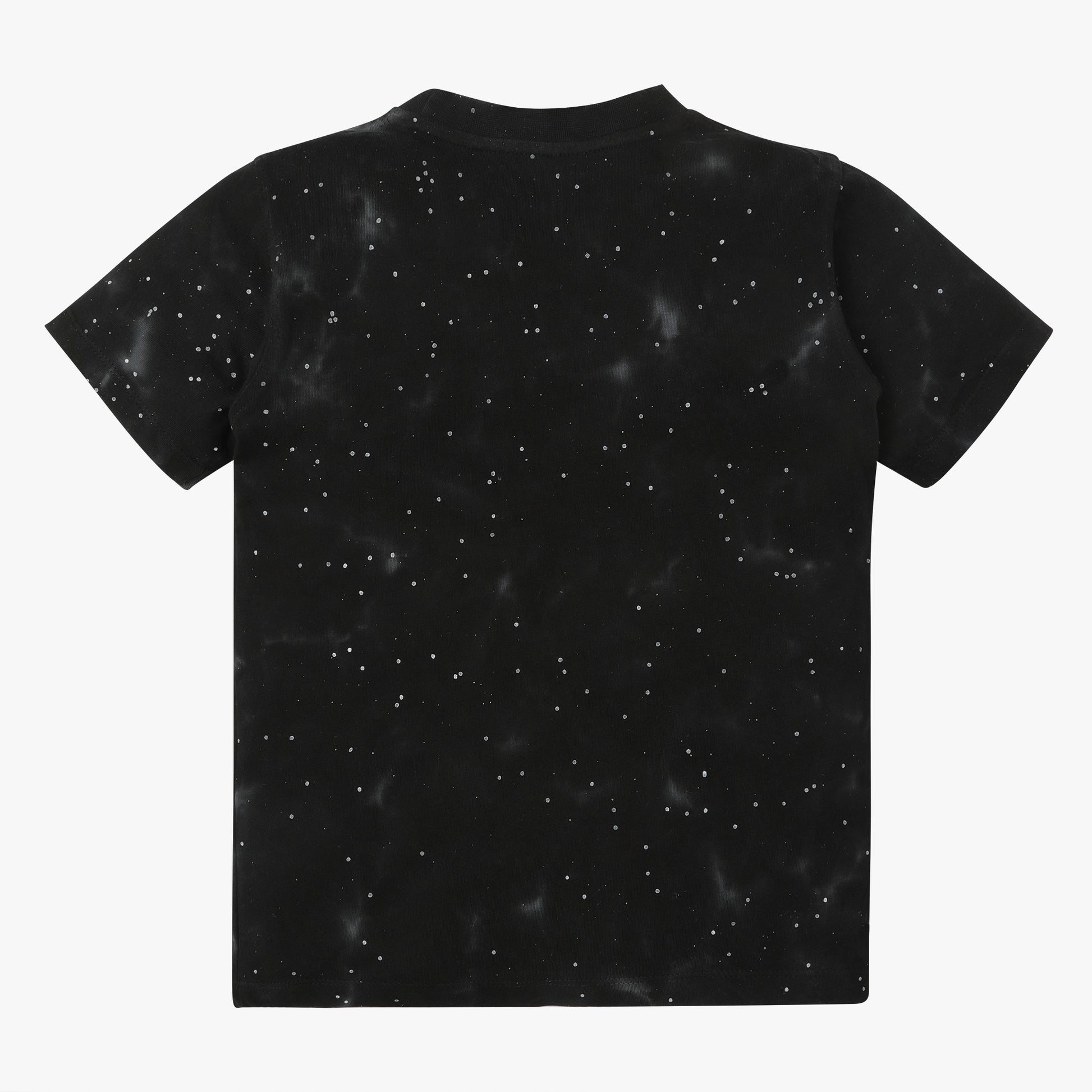 Boys Regular Fit Tie - Dye Crew Neck Half Sleeve T-Shirt