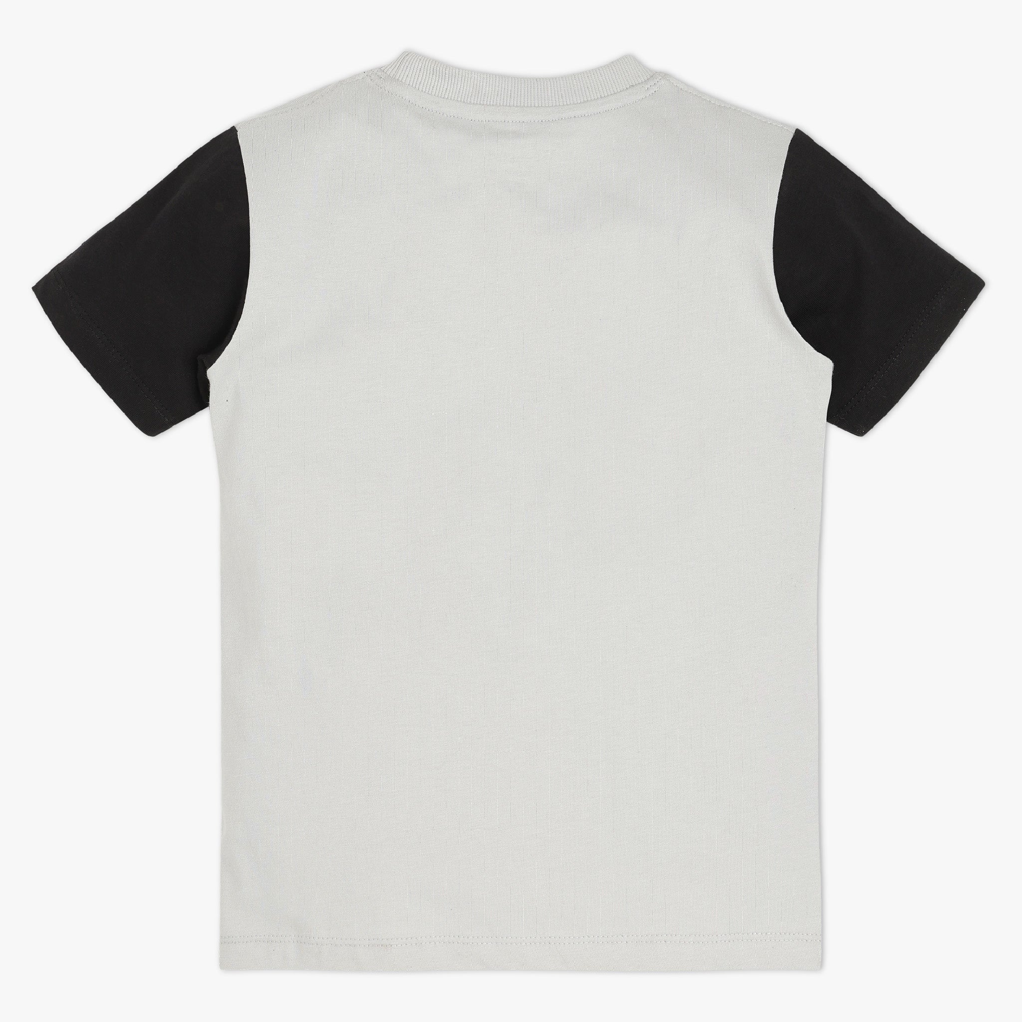 Boys Crew Neck Cut And Sew Weekend T-Shirt