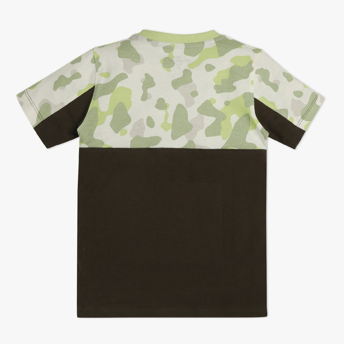 Boys Crew Neck Cut And Sew Weekend T-Shirt