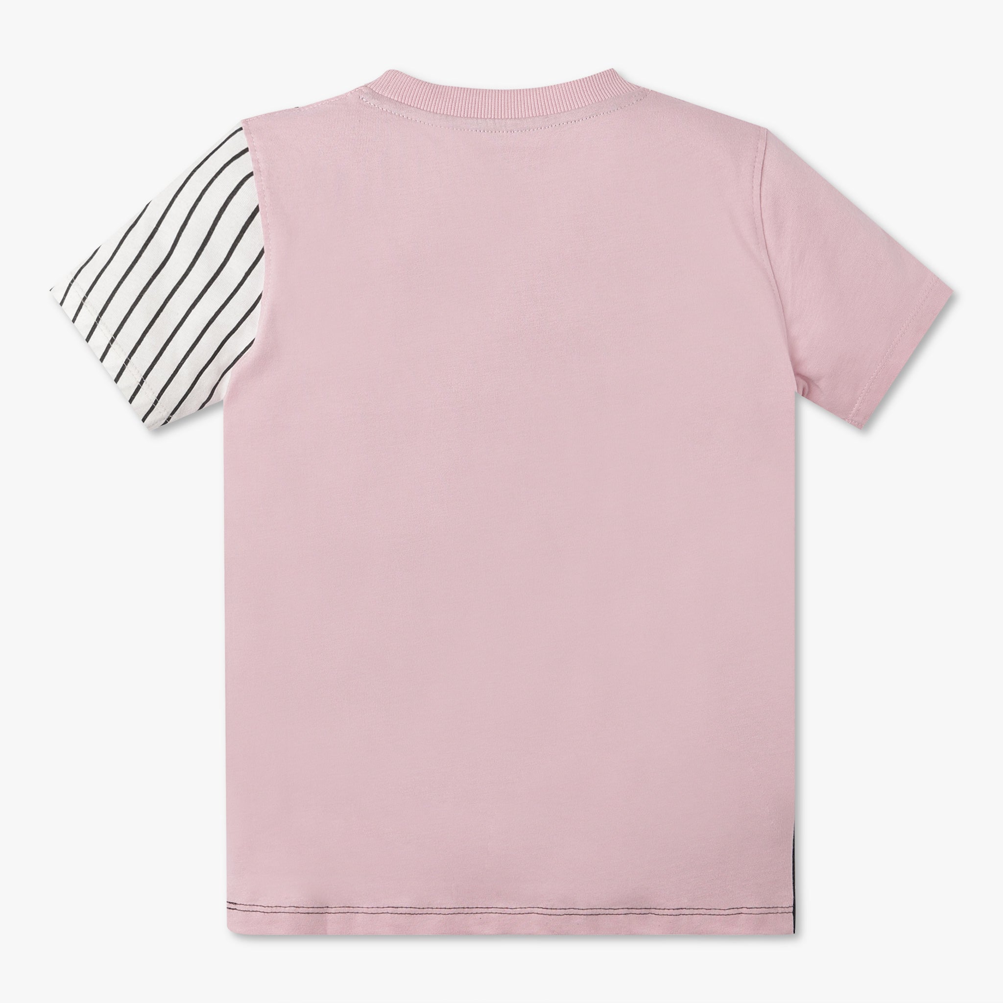 Boys Crew Neck Cut And Sew Weekend T-Shirt