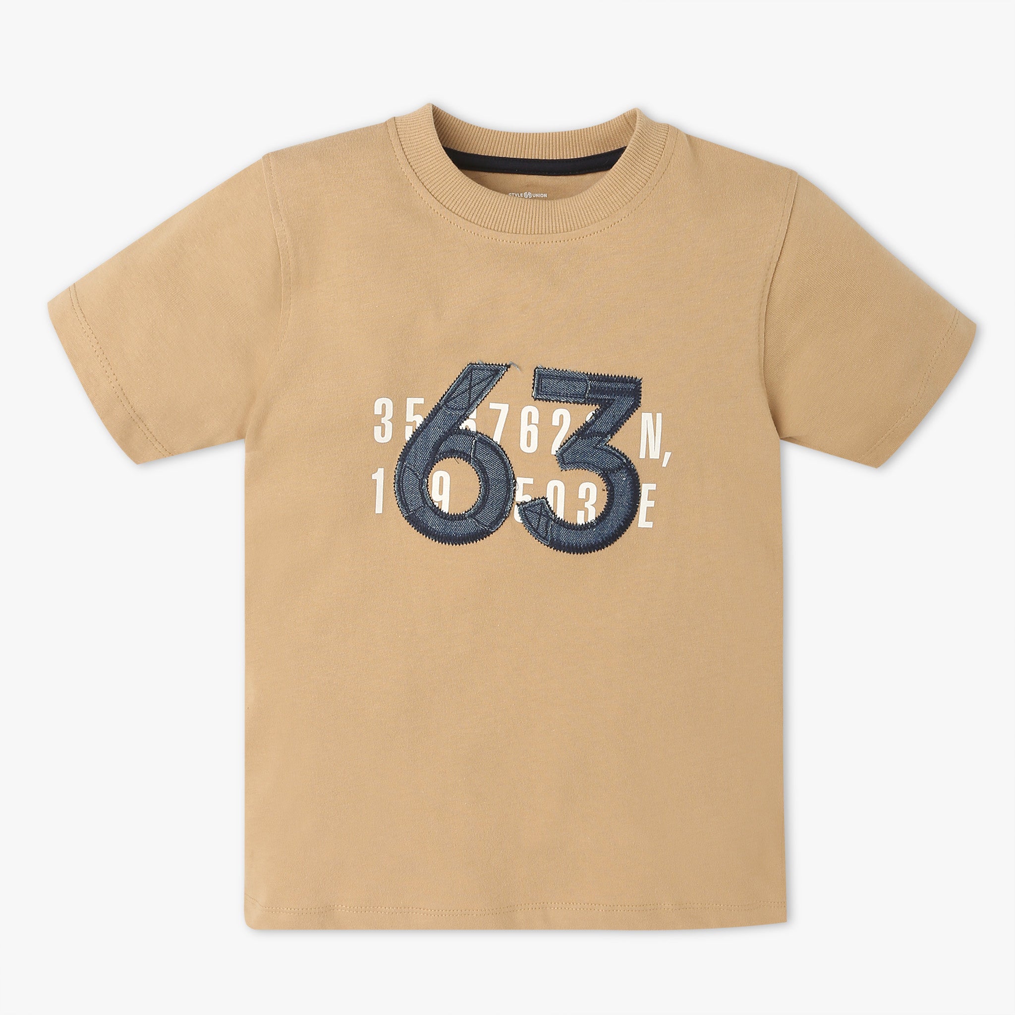 Boys Crew Neck Printed Weekend T-Shirt