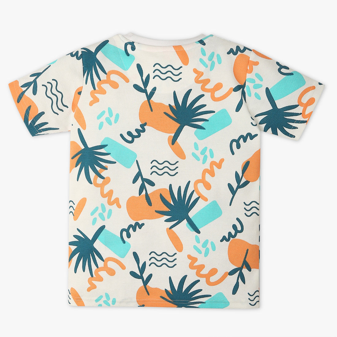 Boys All Over Print Crew Neck T-Shirt