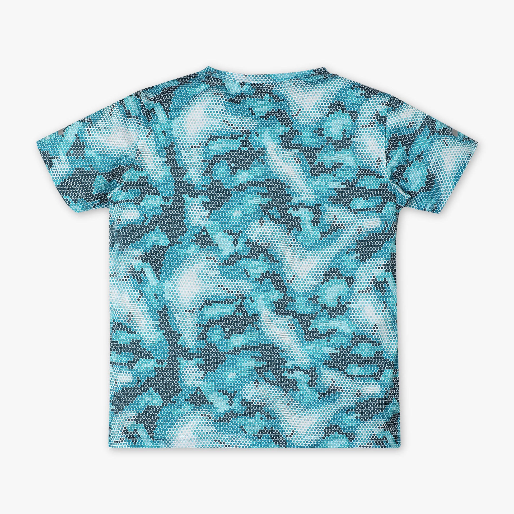 Boys Regular Fit Crew Neck Printed T-Shirt