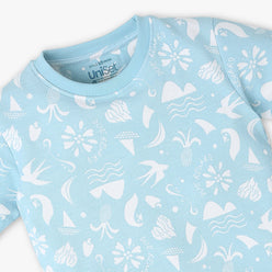 Boys Crew Neck All Over Printed T-Shirt