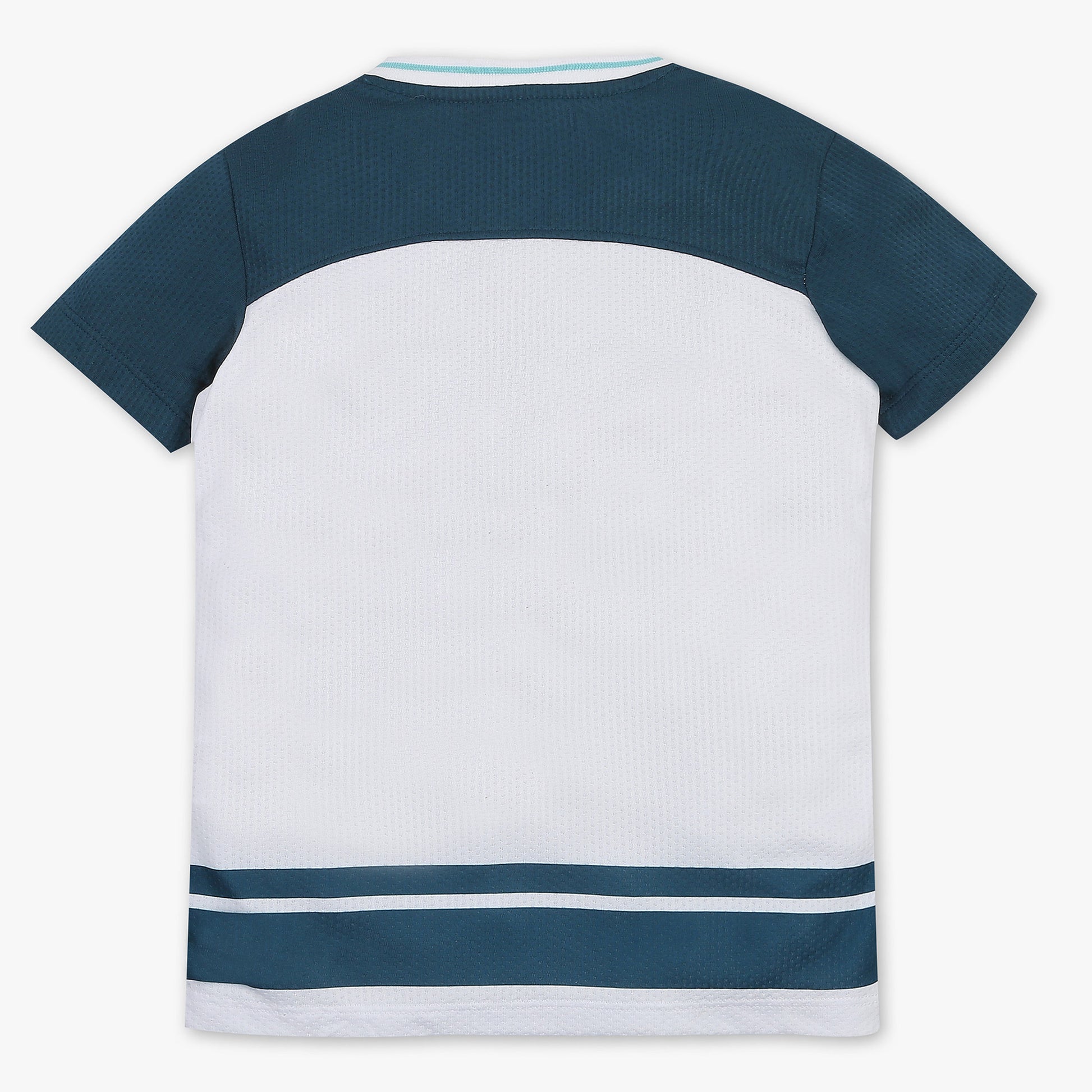 Boys Printed Polyester V-Neck T-Shirt
