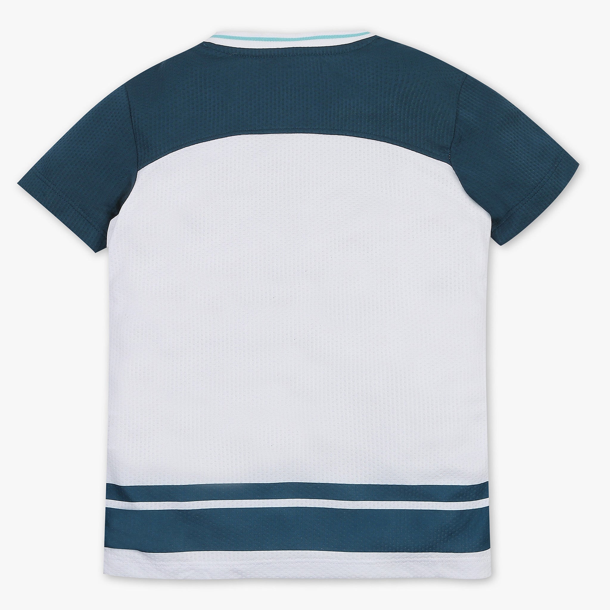 Boys Printed Polyester V-Neck T-Shirt