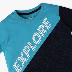 Boys Single Jersey Bio Wash Weekend T-Shirt