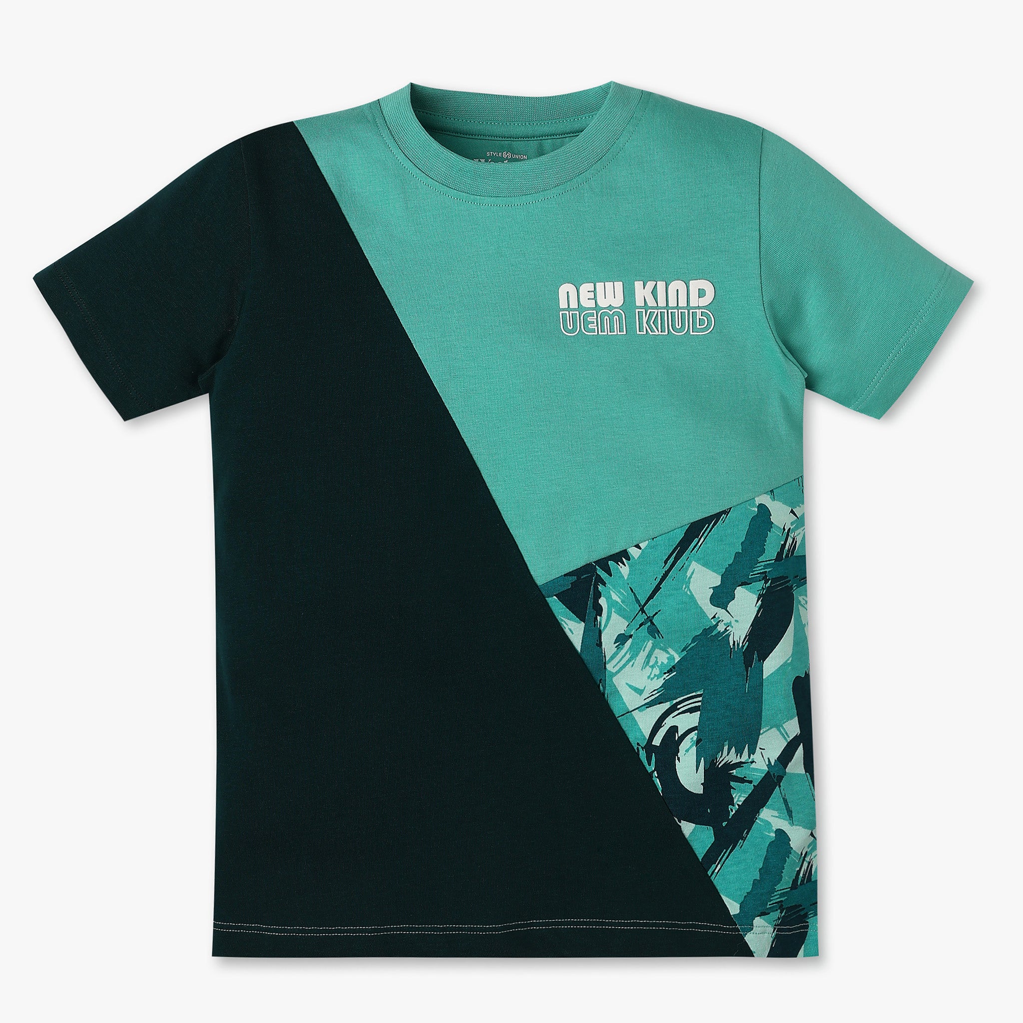 Boys Single Jersey Bio Wash Weekend T-Shirt
