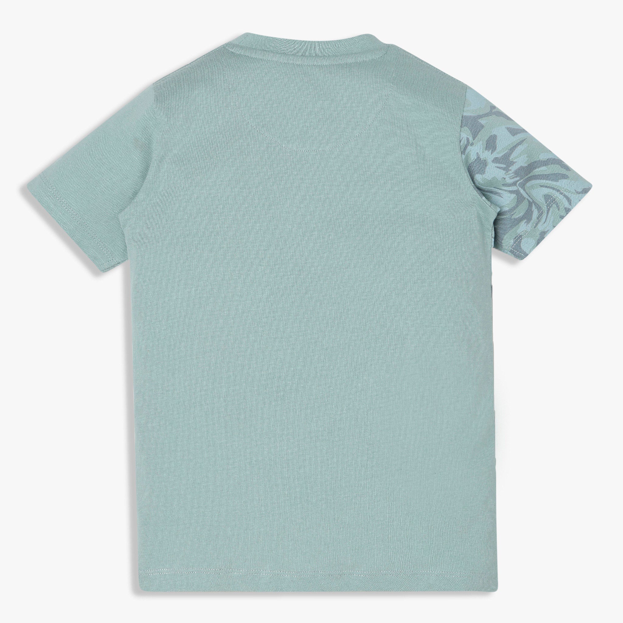Boys Cotton Crew Neck Weekend T-Shirt