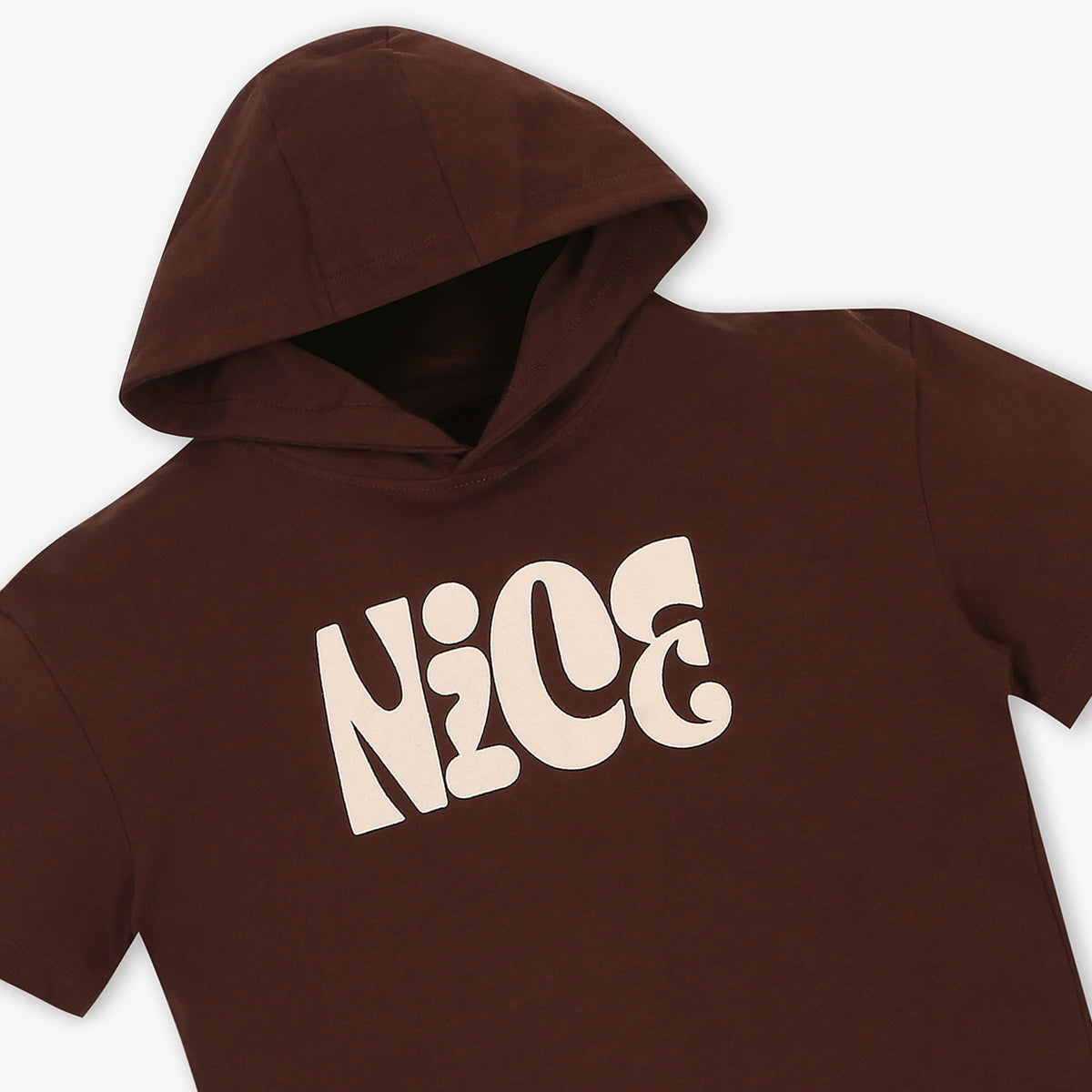 Boys Cotton Fabric Hoodie T-Shirt
