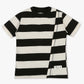 Boys Striped Cotton Polyester T-Shirt