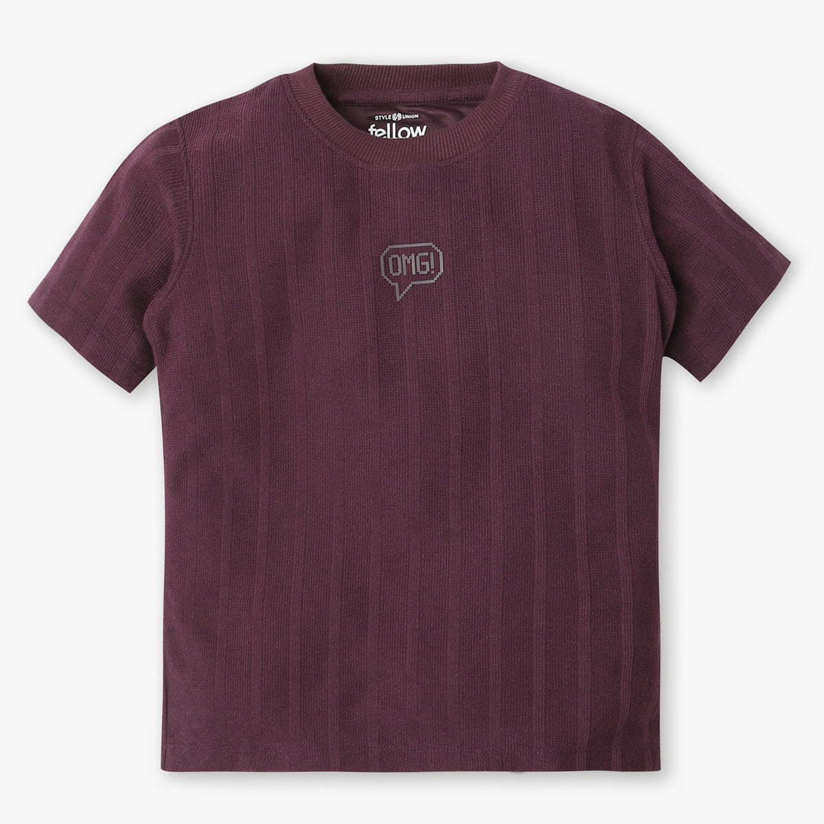 Boys Cotton Polyester T-Shirt