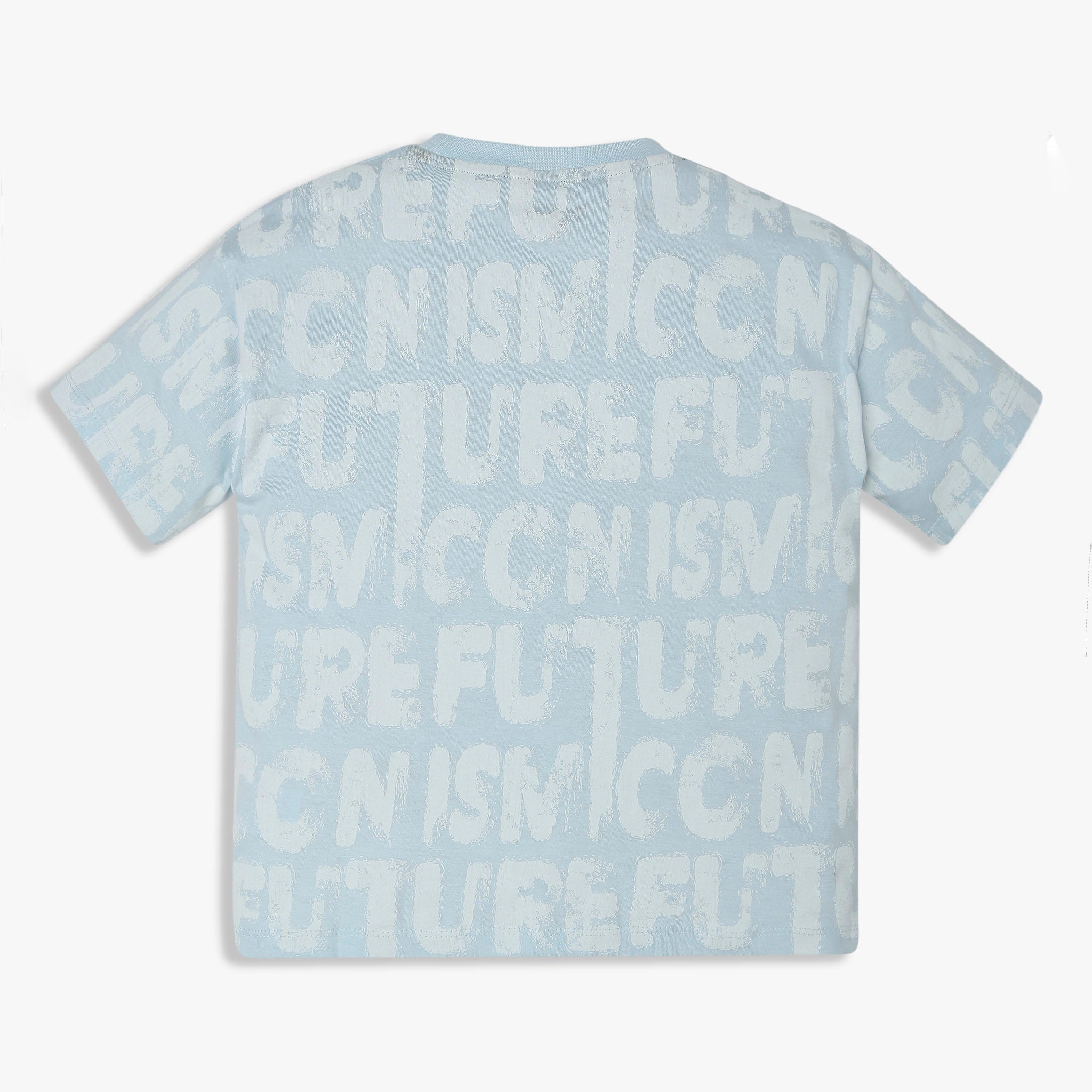 Boys Cotton Crew Neck Weekend T-Shirt