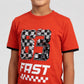 Boys Cotton Printed Crew Neck Weekend T-Shirt