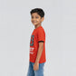 Boys Cotton Printed Crew Neck Weekend T-Shirt