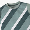 Boys Single Jersey Striped Weekend T-Shirt