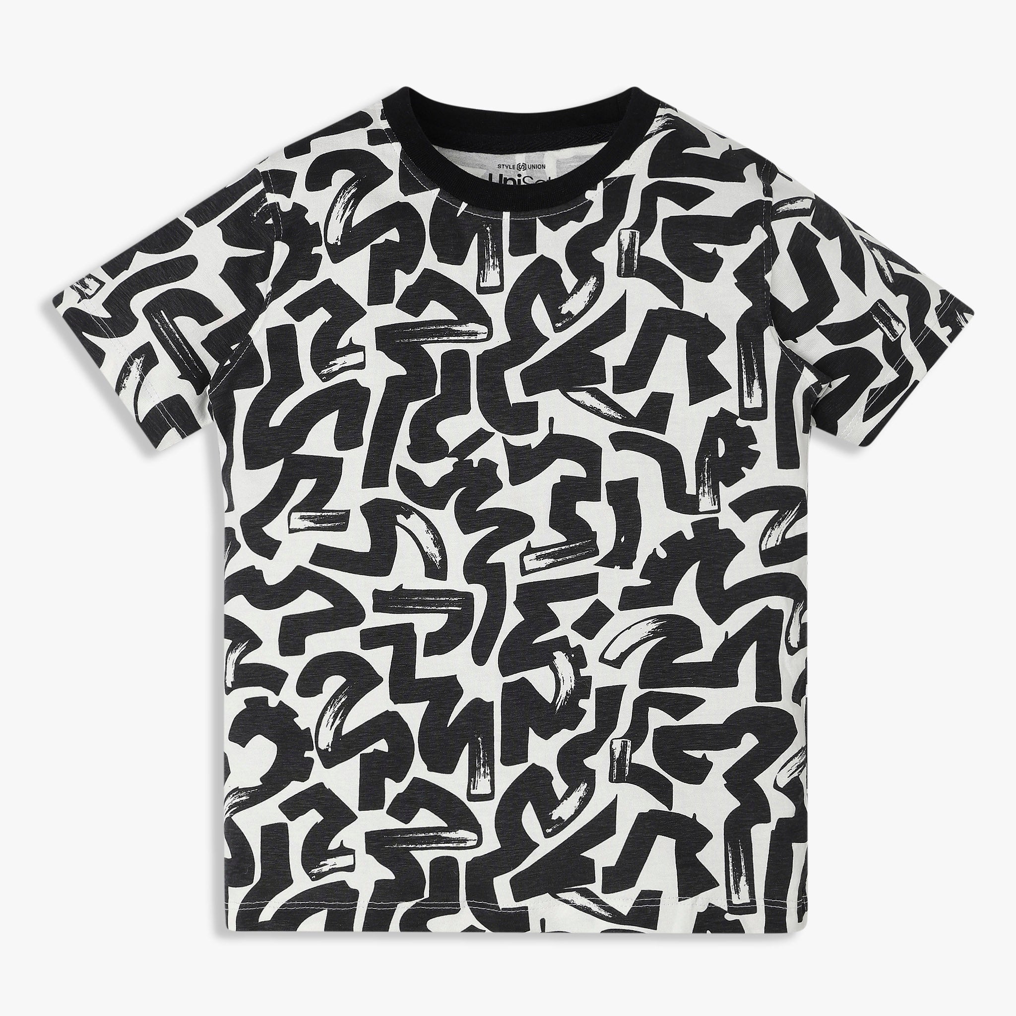 Boys Cotton Crew Neck Weekend T-Shirt