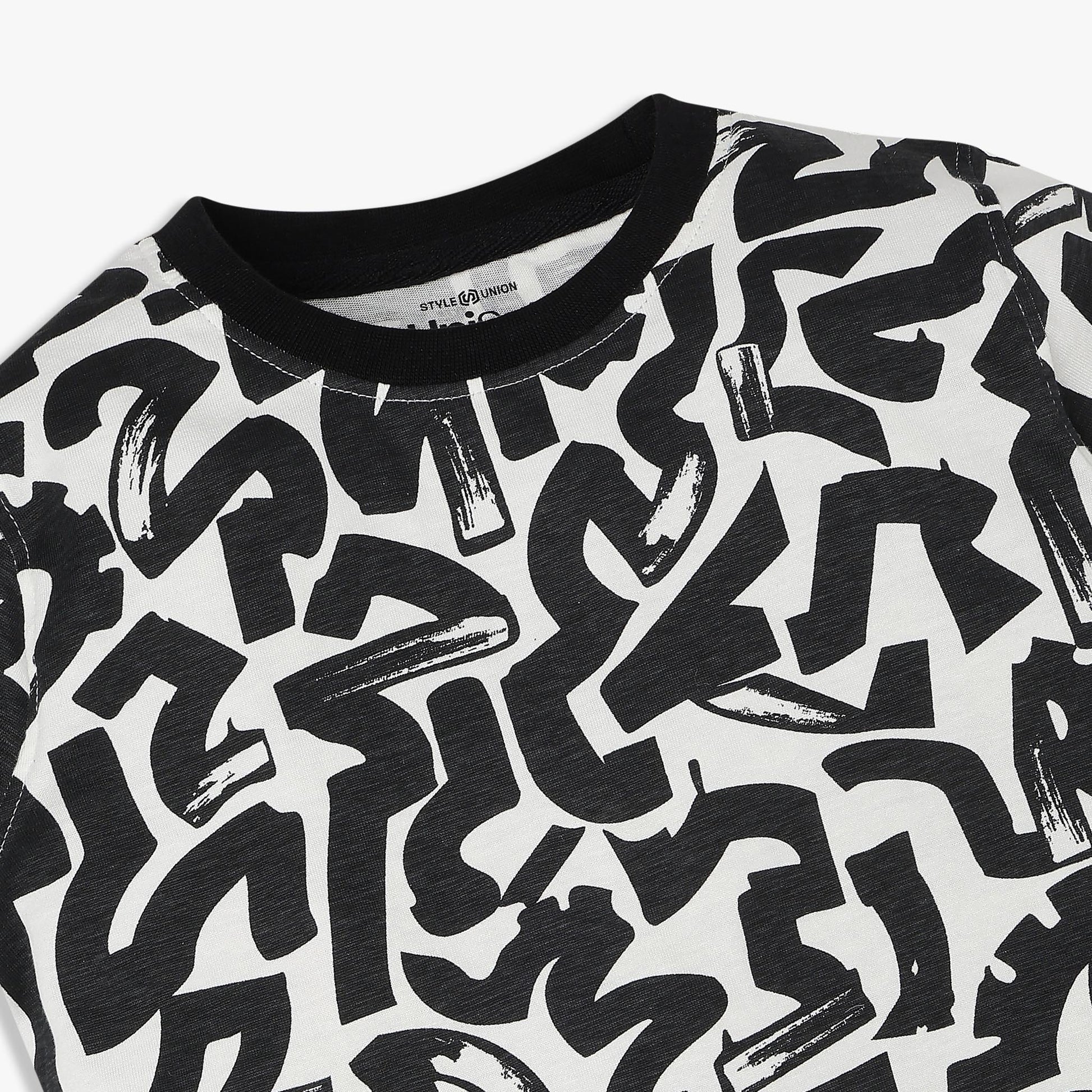 Boys Cotton Crew Neck Weekend T-Shirt