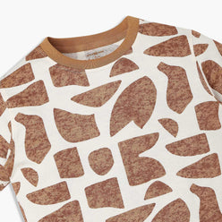 Boys Cotton Crew Neck Weekend T-Shirt