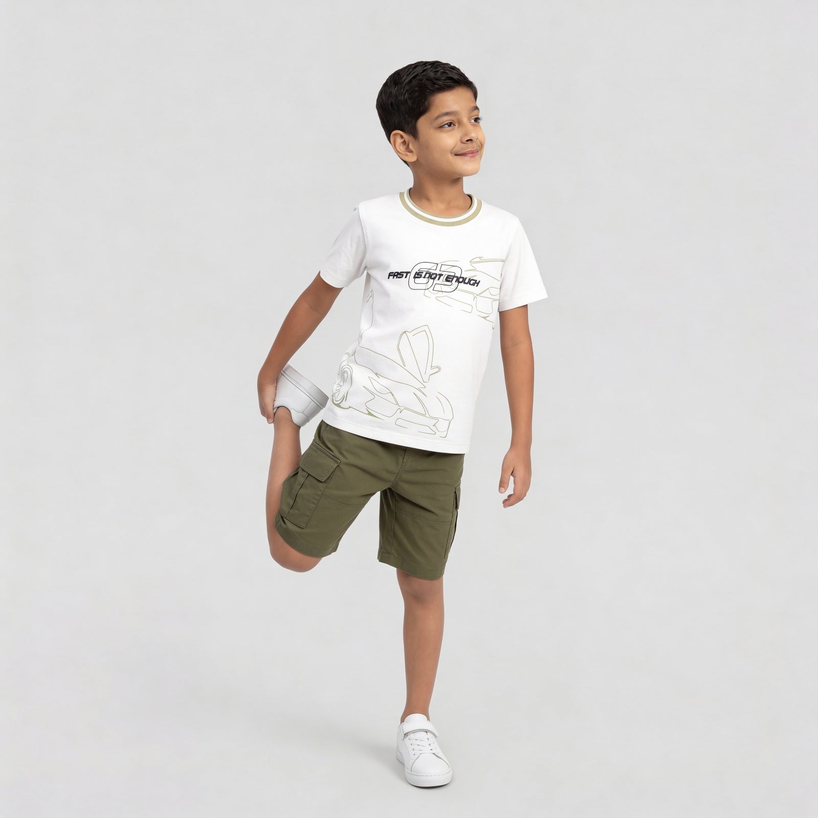 Boys Cotton Printed T-Shirt