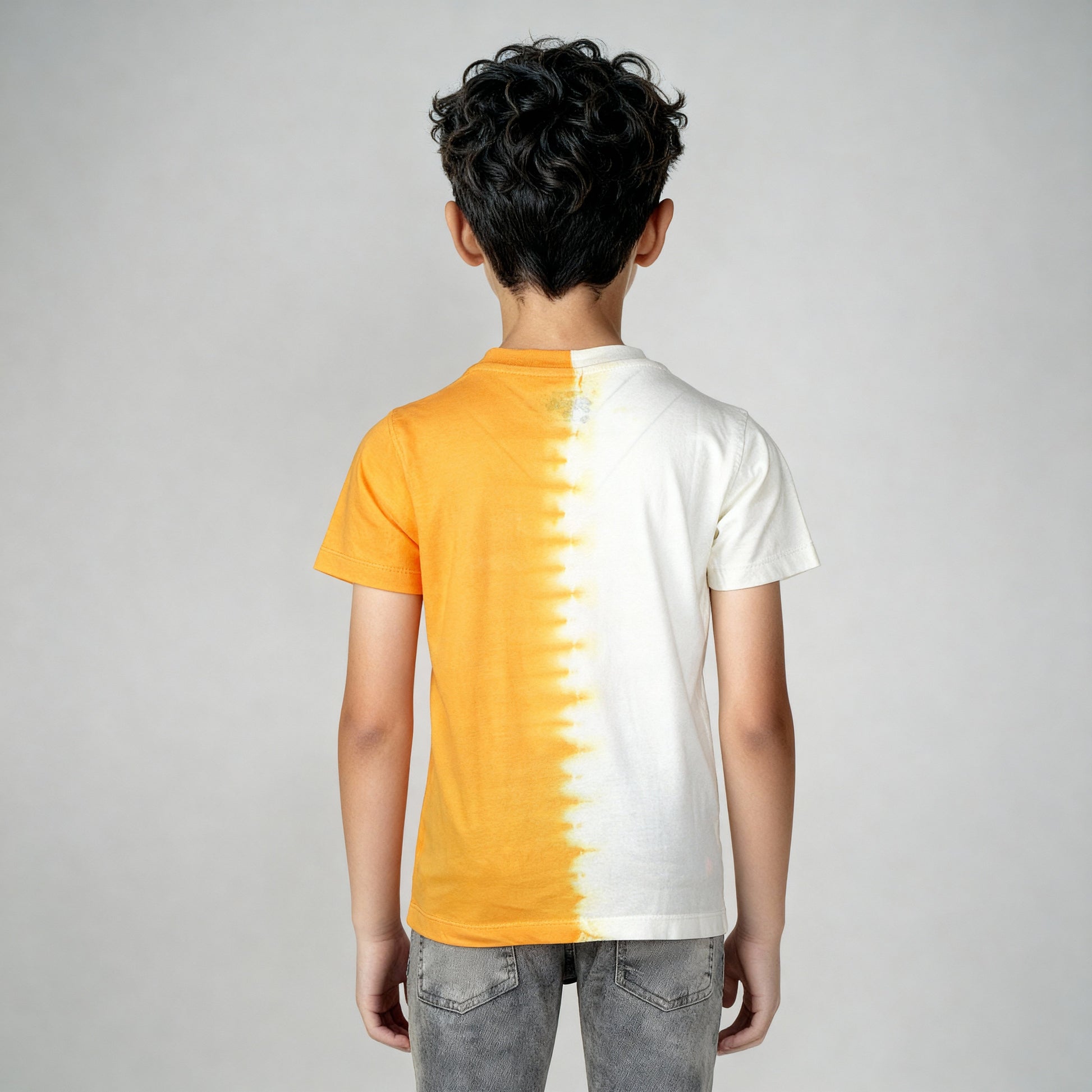 Boys Cotton Tie - Dye Skiddle T-Shirt