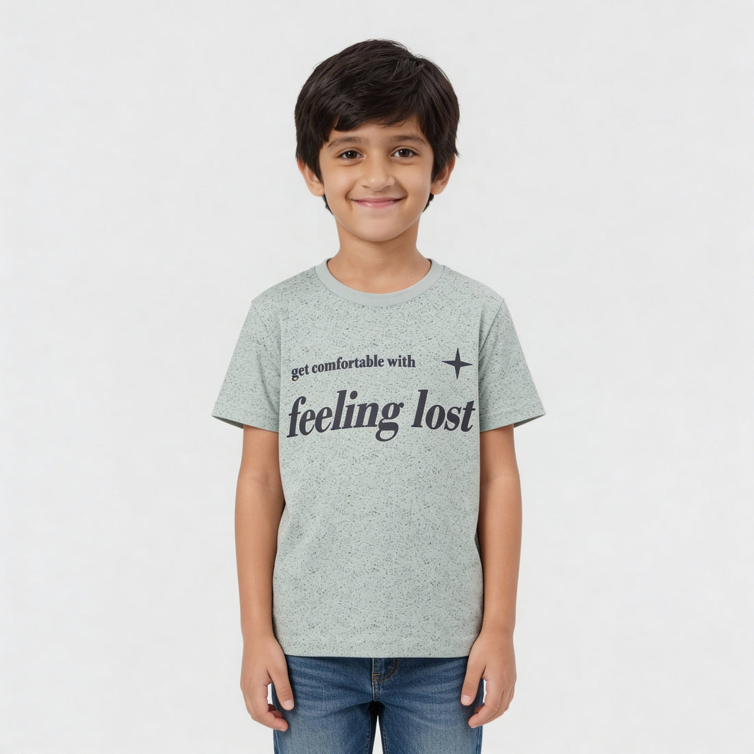 Cotton Tie - Dye Half Sleeve T-Shirt