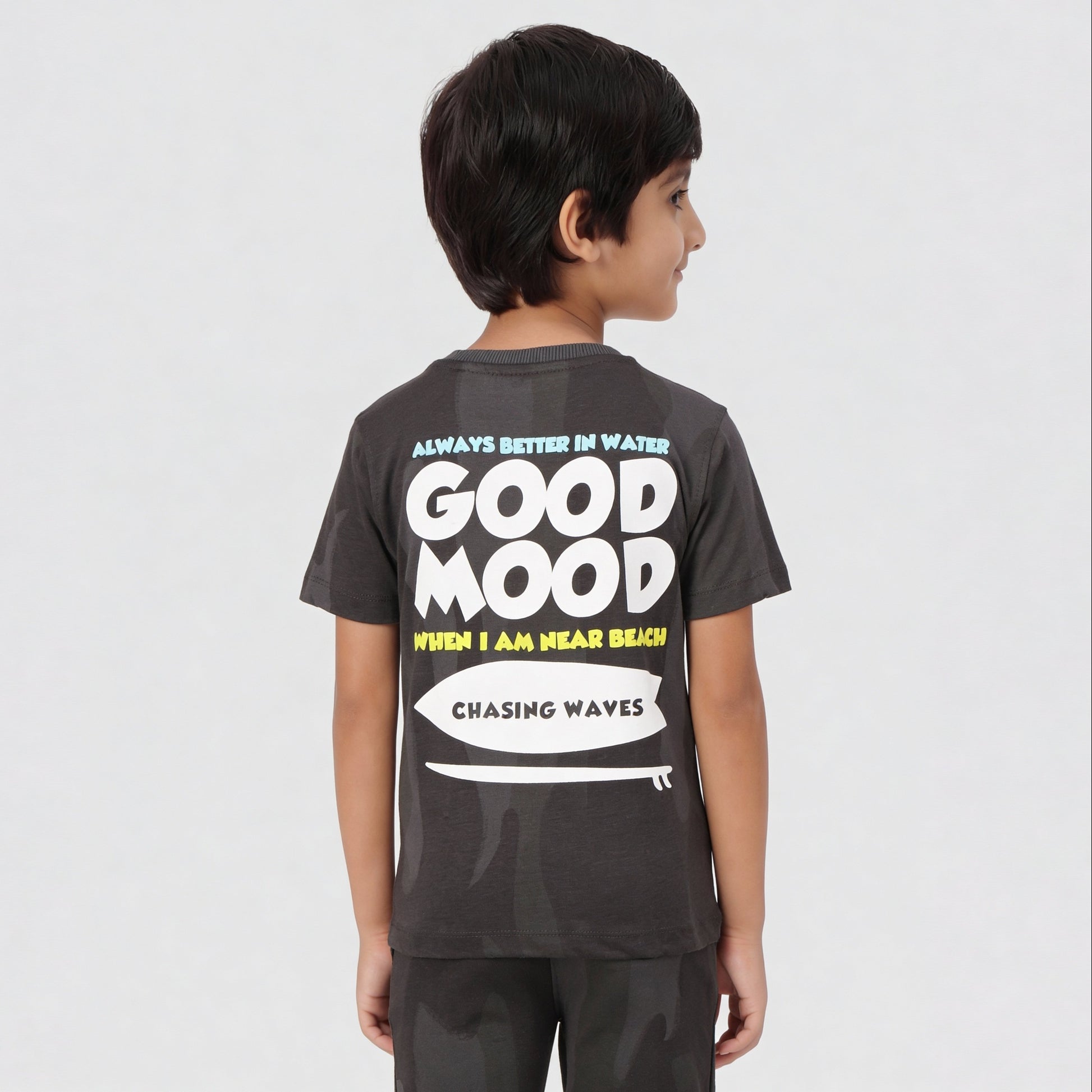 Boys Cotton Printed T-Shirt
