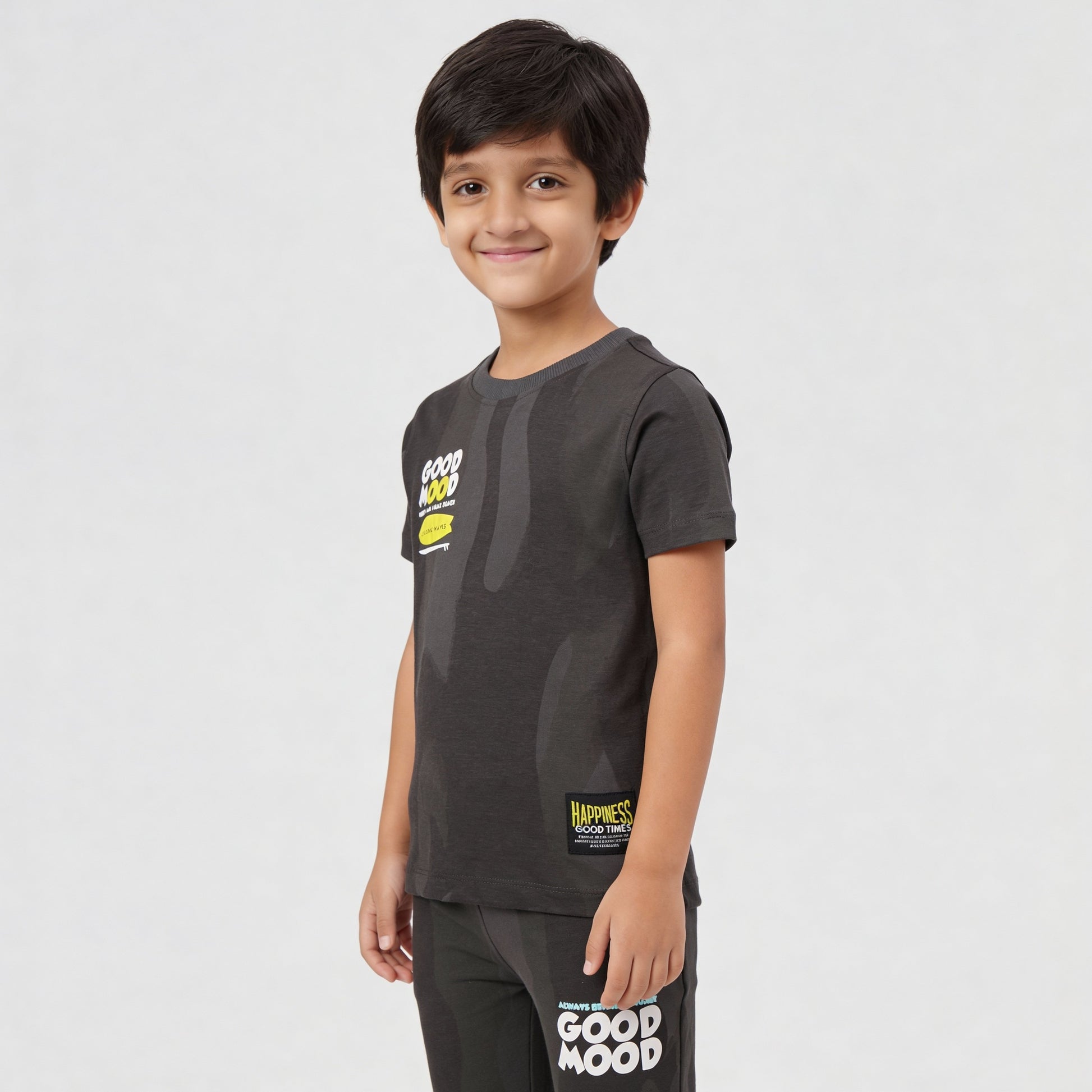 Boys Cotton Printed T-Shirt