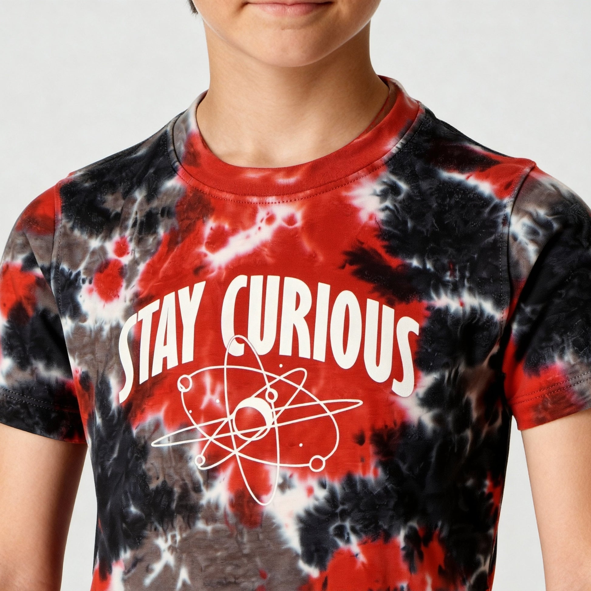 Boys Cotton Tie - Dye Skiddle T-Shirt