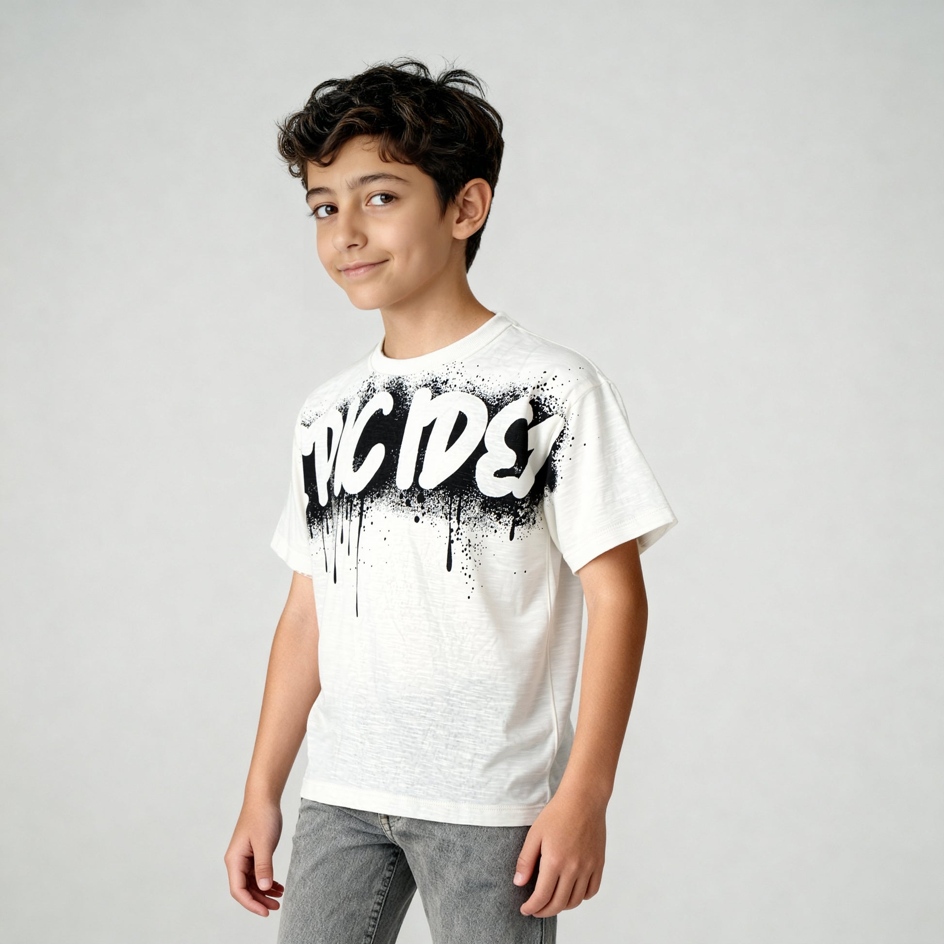 Boys Cotton Printed Weekend T-Shirt