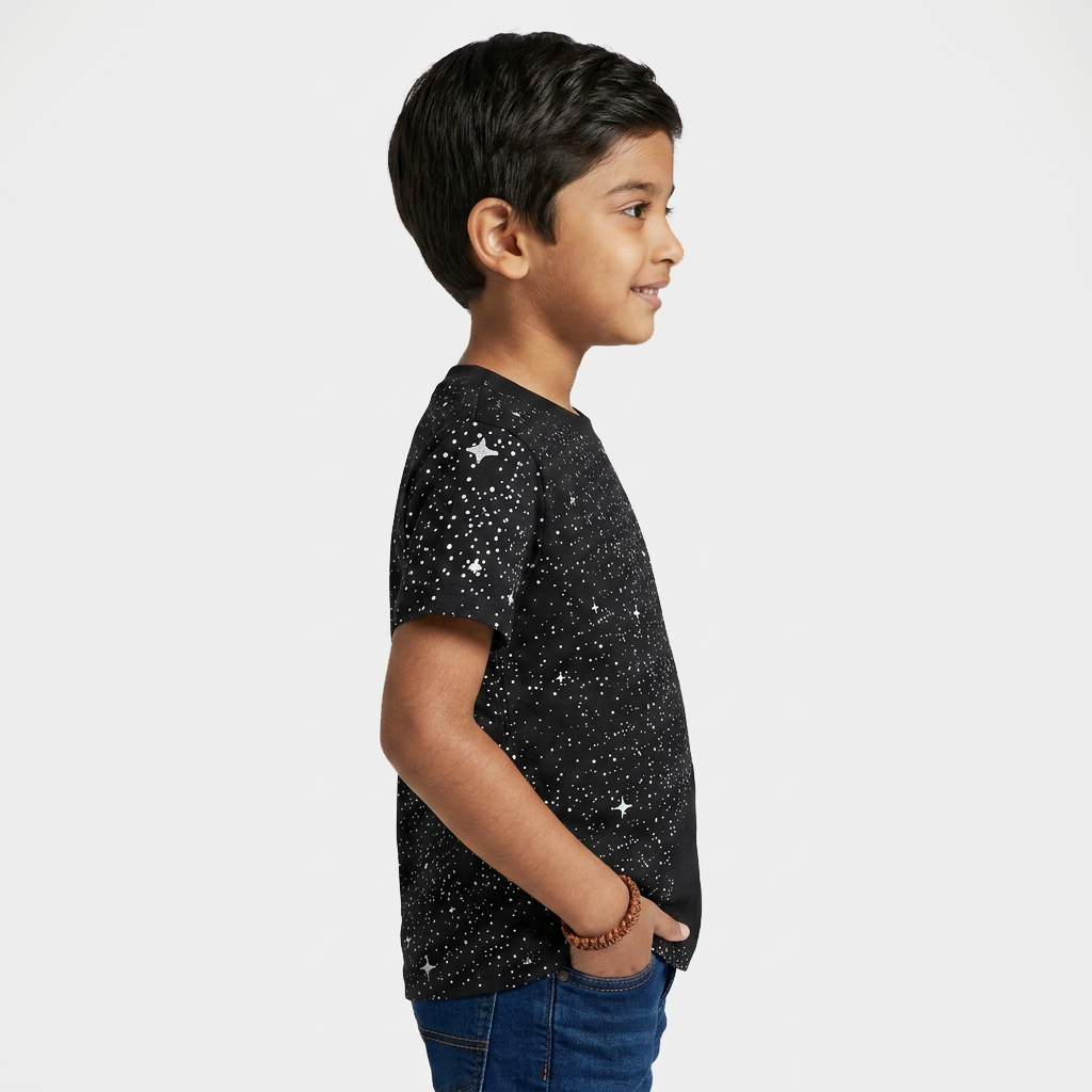 Boys Cotton Printed T-Shirt