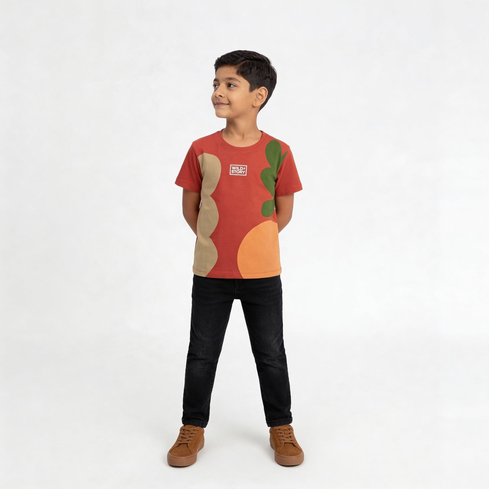 Boys Cotton Printed T-Shirt