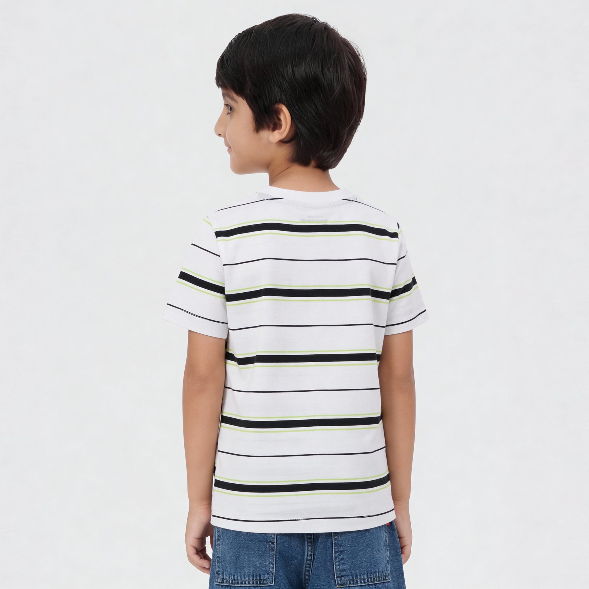 Boys Cotton Cut And Sew T-Shirt