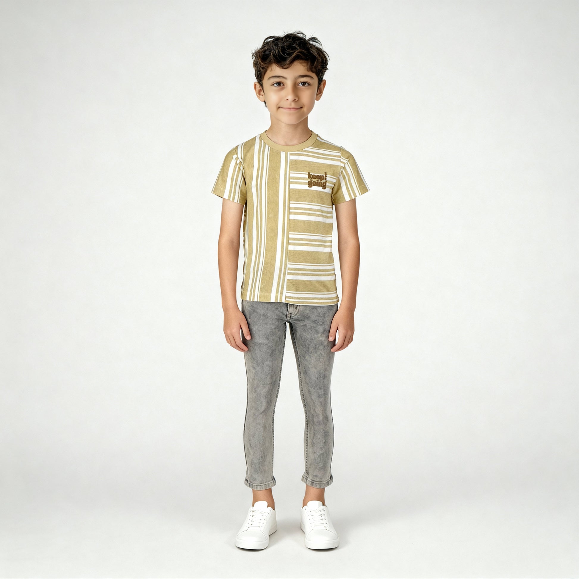 Boys Cotton Cut and Sew Weekend T-Shirt