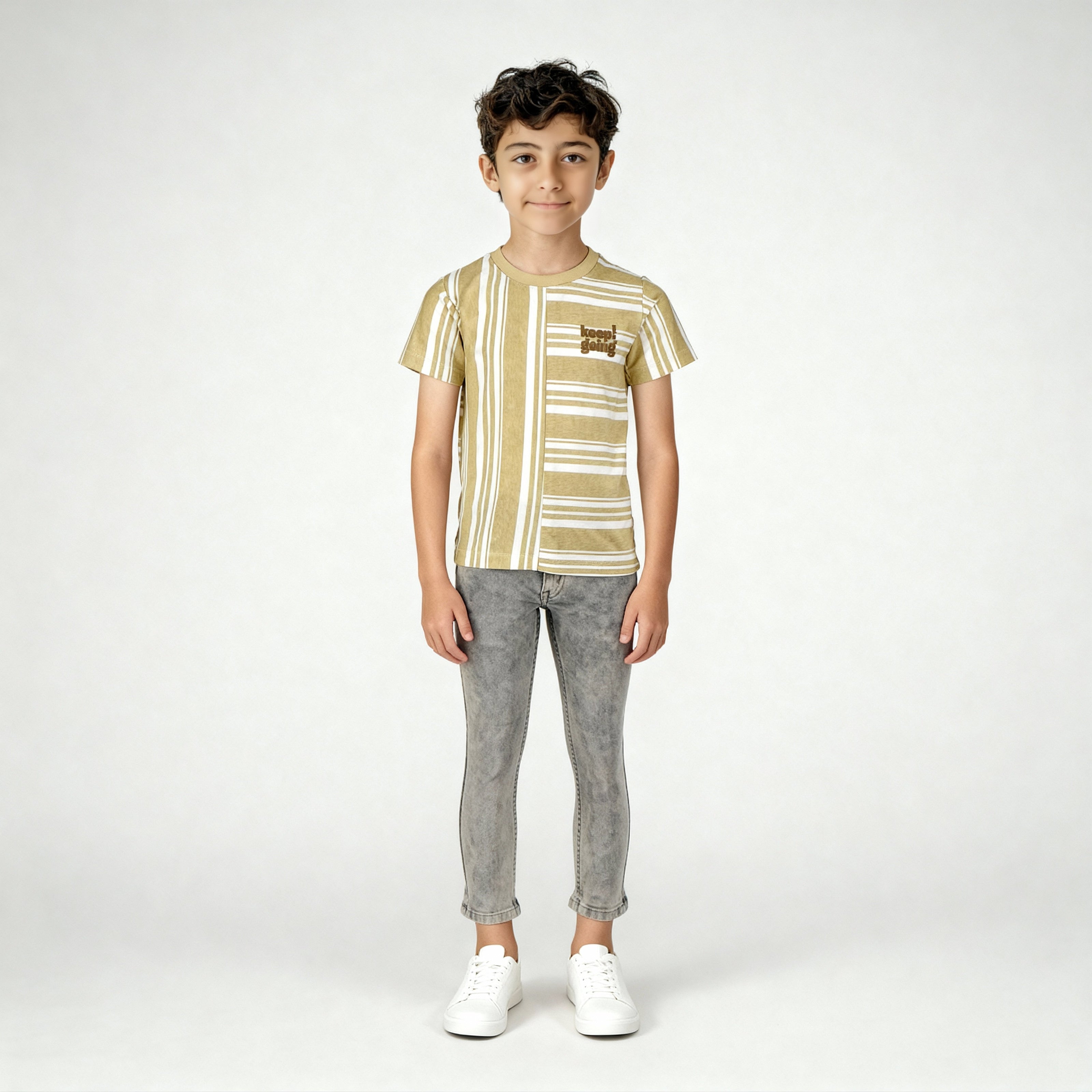 Boys Cotton Cut and Sew Weekend T-Shirt
