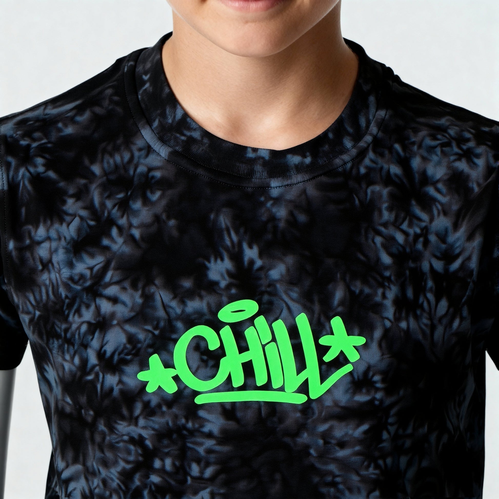 Boys Cotton Tie - Dye Skiddle T-Shirt