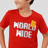 Boys Cotton Embellished Oversize T-Shirt