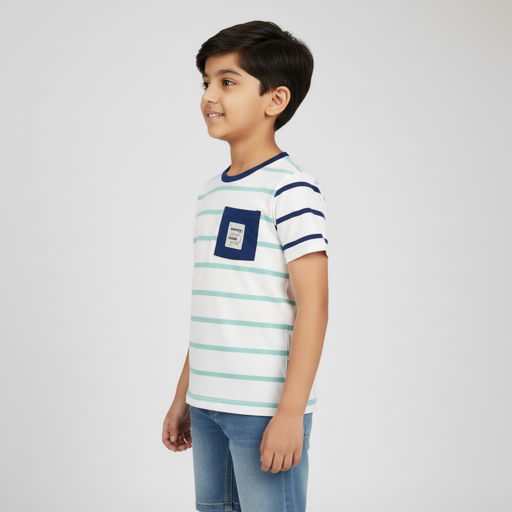 Boys Cotton Printed T-Shirt