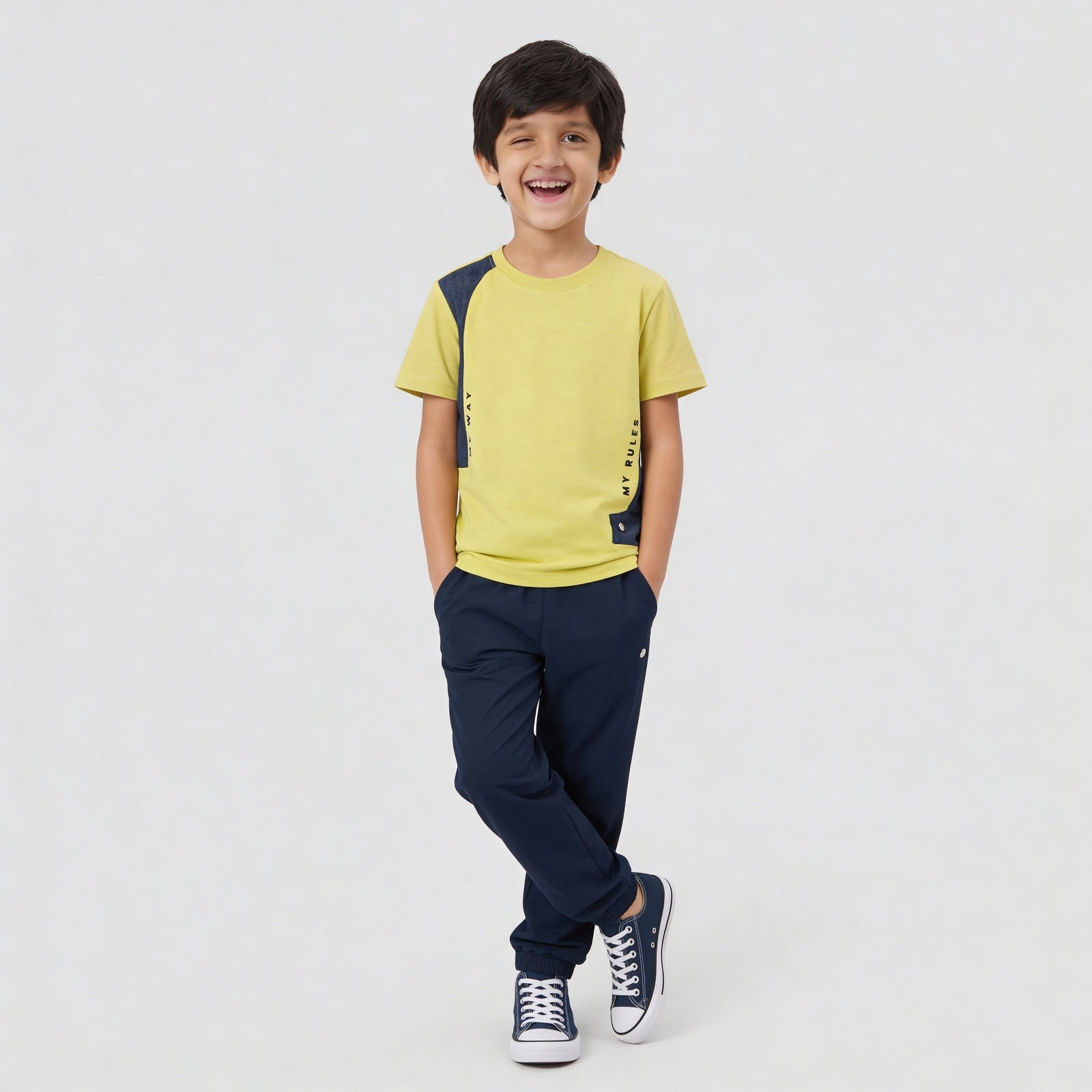 Boys Cotton Cut and Sew T-Shirt