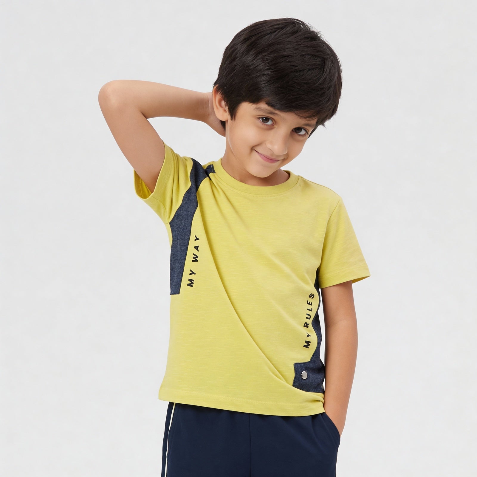 Boys Cotton Cut and Sew T-Shirt