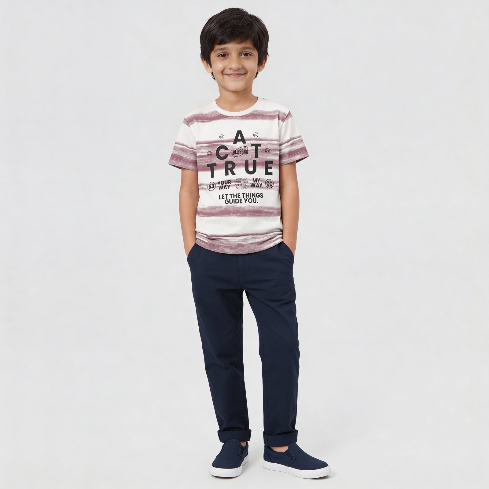 Boys Cotton Printed T-Shirt