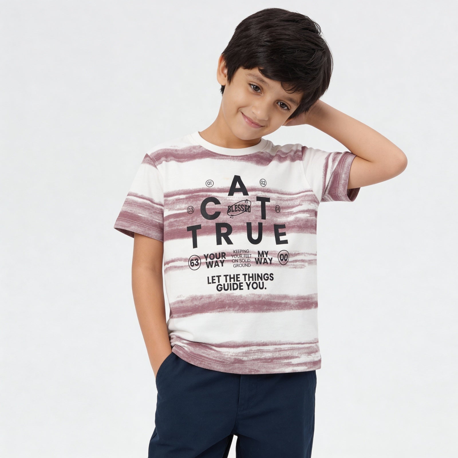 Boys Cotton Printed T-Shirt