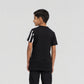 Boys Striped Crew Neck Future Squad T-Shirt