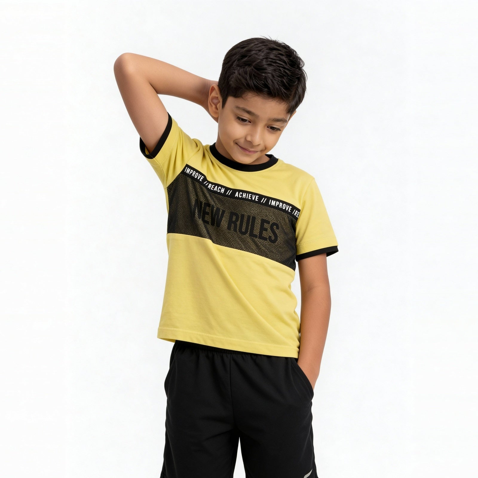 Cotton Cut And Sew Half Sleeve T-Shirt