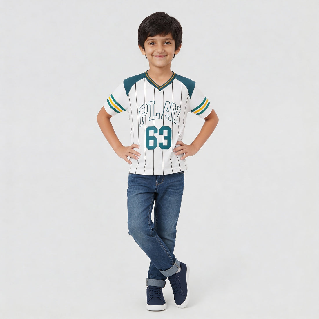 Cotton Cut And Sew Half Sleeve T-Shirt