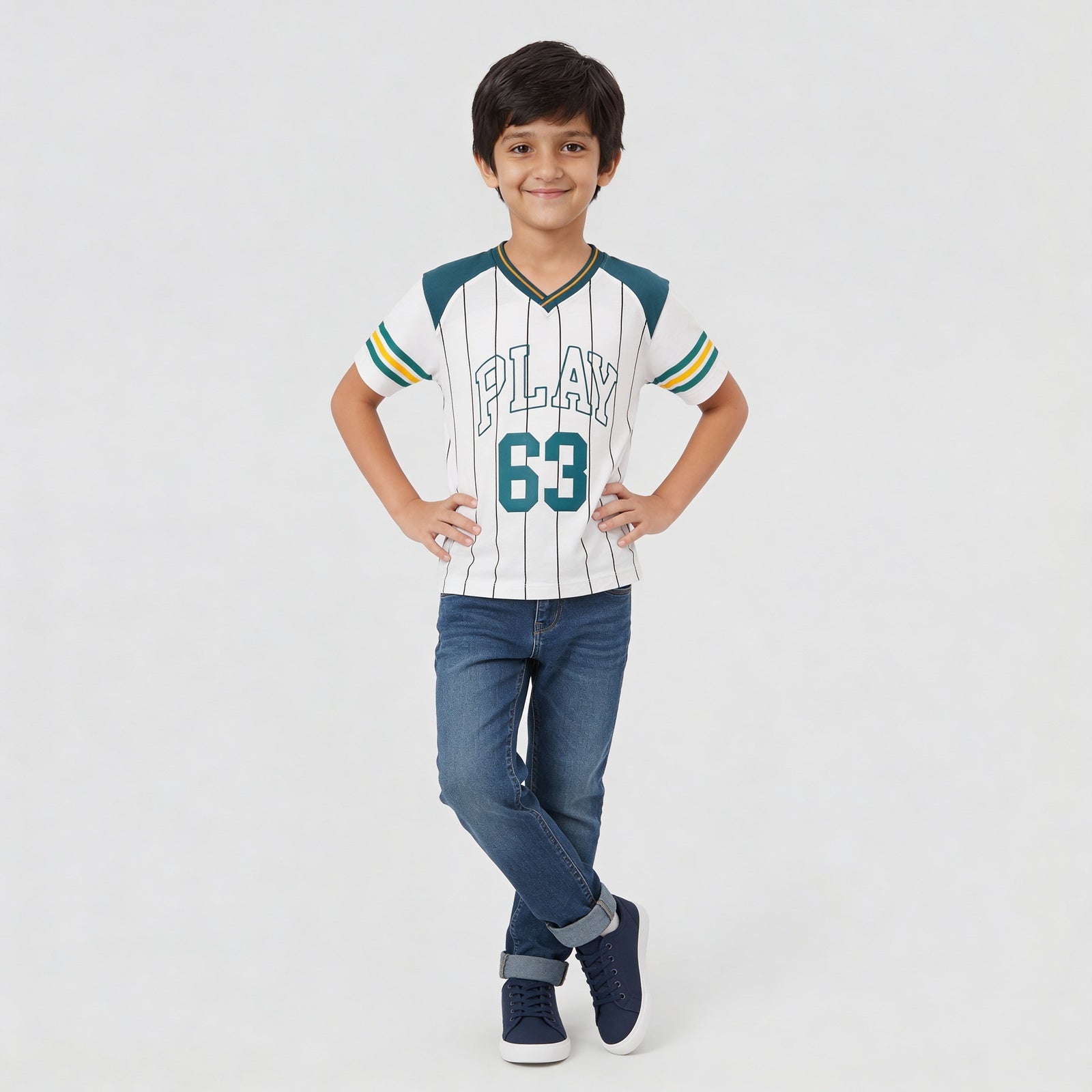 Cotton Cut And Sew Half Sleeve T-Shirt