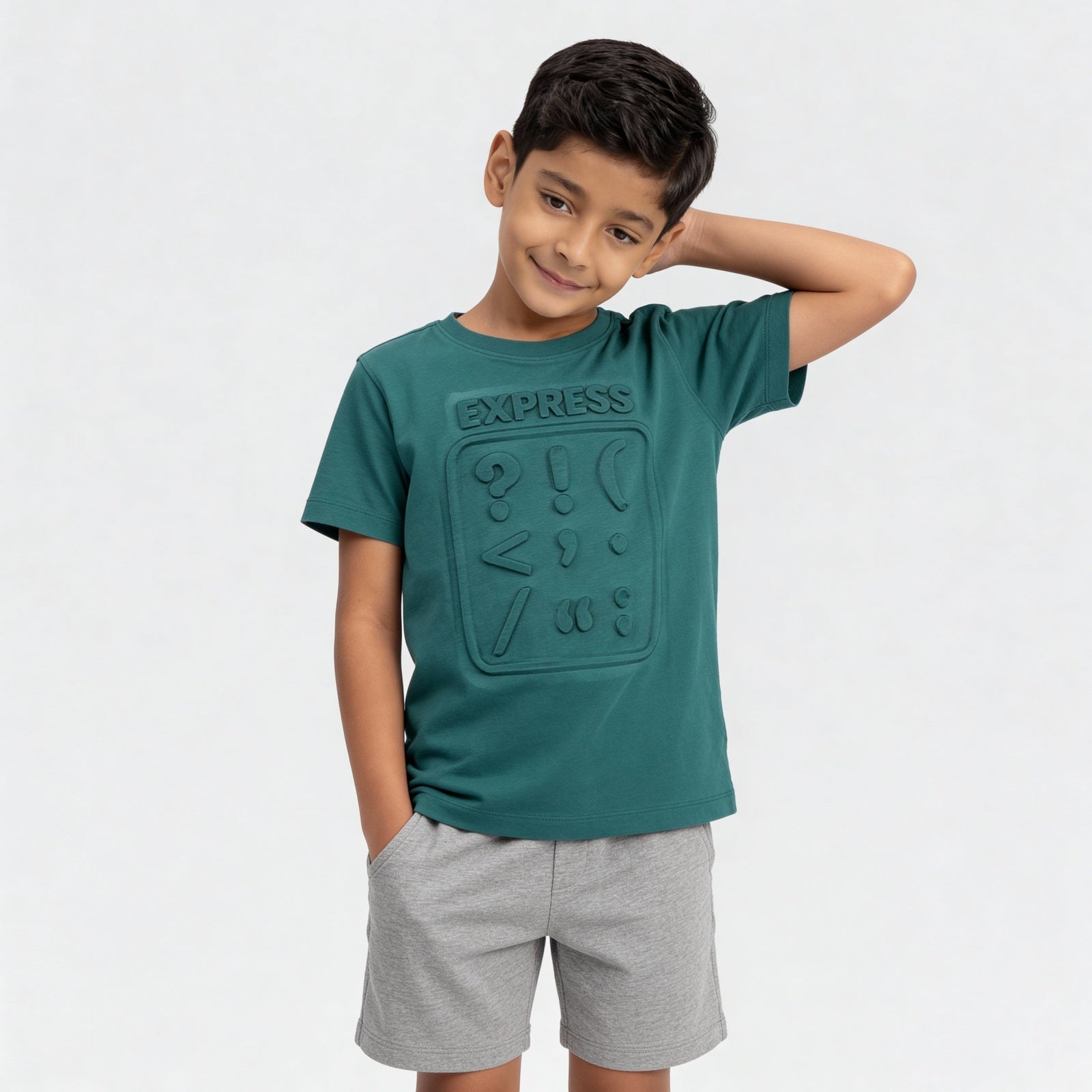 Cotton Solid Half Sleeve T-Shirt